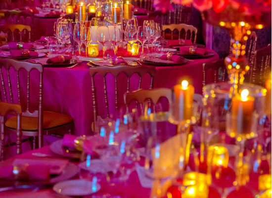 CAMBON EN FUSHIA - événement soirée privée luxe