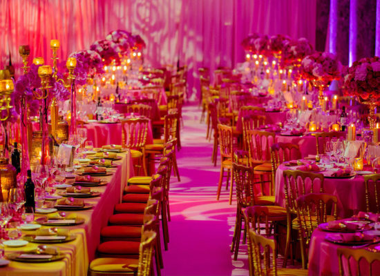 CAMBON EN FUSHIA - événement soirée privée luxe