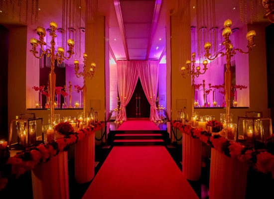 CAMBON EN FUSHIA - événement soirée privée luxe